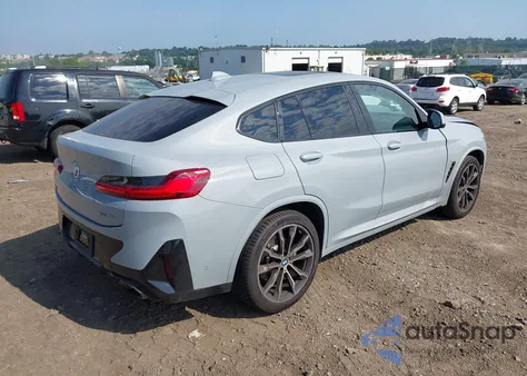2022 BMW X4 xDrive30I из США, поврежденный, VIN 5UX33DT09N9N17256